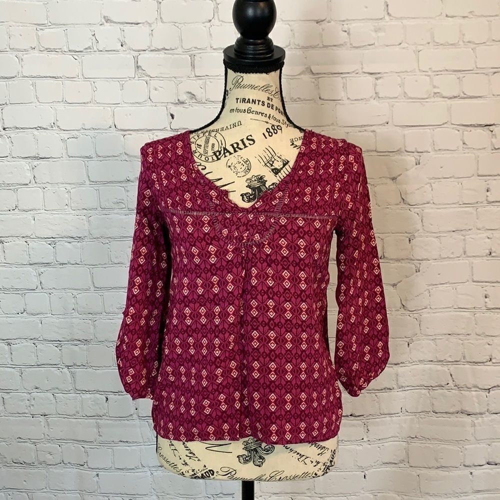 MOSSIMO / purple blouse / size XS